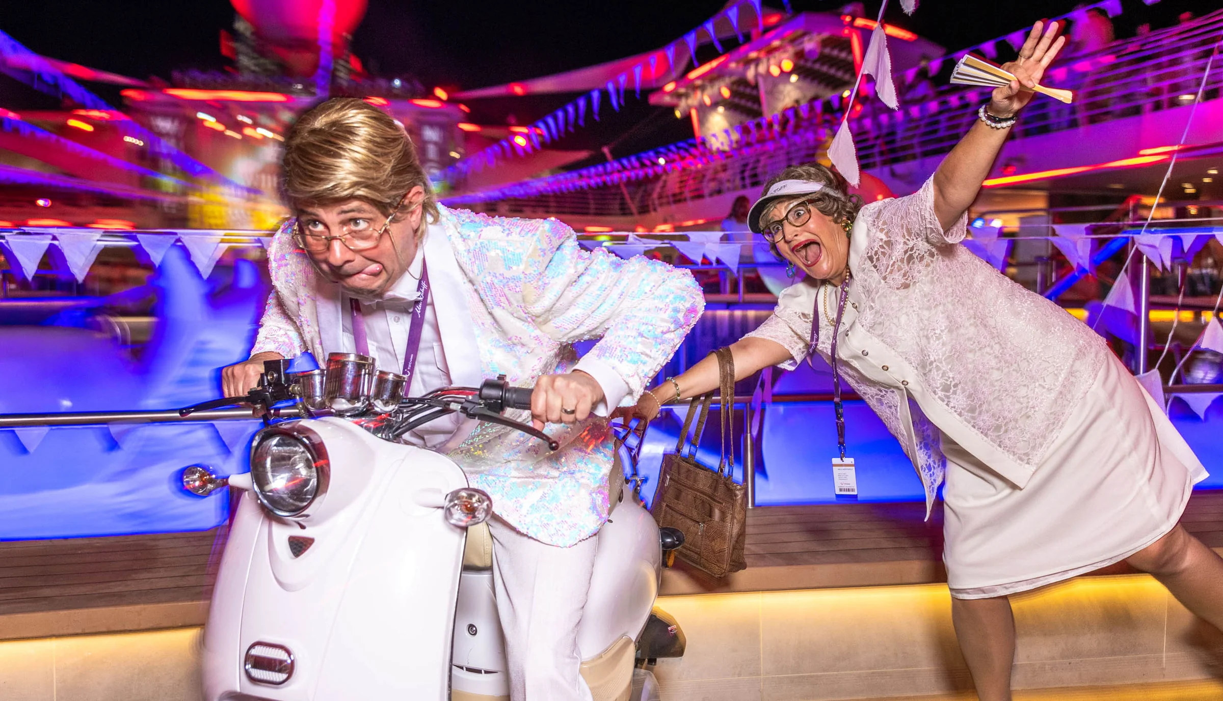 Hajo on a cruise